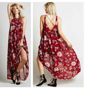 Free People Sunbeam Float On A Casual Maxi Dress Size M